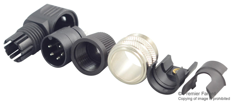 BINDER 09 0139 70 05 Circular Connector, 682 Series, Cable Mount Plug, 5 Contacts, Solder Pin