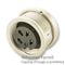 BINDER 09 0112 00 04 Circular Connector, 723 Series, Panel Mount Receptacle, 4 Contacts, Solder Socket, Brass Body