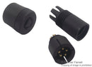 BINDER 09 9789 71 05 Circular Connector, 719 Series, Cable Mount Plug, 5 Contacts, Solder Pin, Nylon (Polyamide) Body