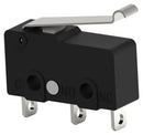 Alcoswitch - TE Connectivity SAJ25YXRHL147SDTSEQ Microswitch Subminiature Round Hinge Lever Spdt Solder Lug 5 A