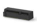 TE Connectivity 1759547-1 Card Edge Connector Dual Side 1 mm 52 Contacts Surface Mount Right Angle Solder