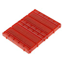 Tanotis - SparkFun Breadboard - Translucent Self-Adhesive (Red) Boards - 4
