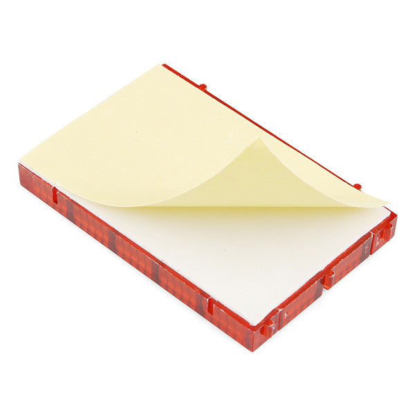 Tanotis - SparkFun Breadboard - Translucent Self-Adhesive (Red) Boards - 5