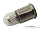 CML INNOVATIVE TECHNOLOGIES 387 Incandescent Lamp, Midget Flange / SX6s, T-1 3/4 (5mm), 7000 h, 28 V