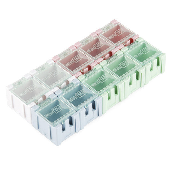 Tanotis - SparkFun Modular Plastic Storage Box - Small (10 pack) Organization - 1