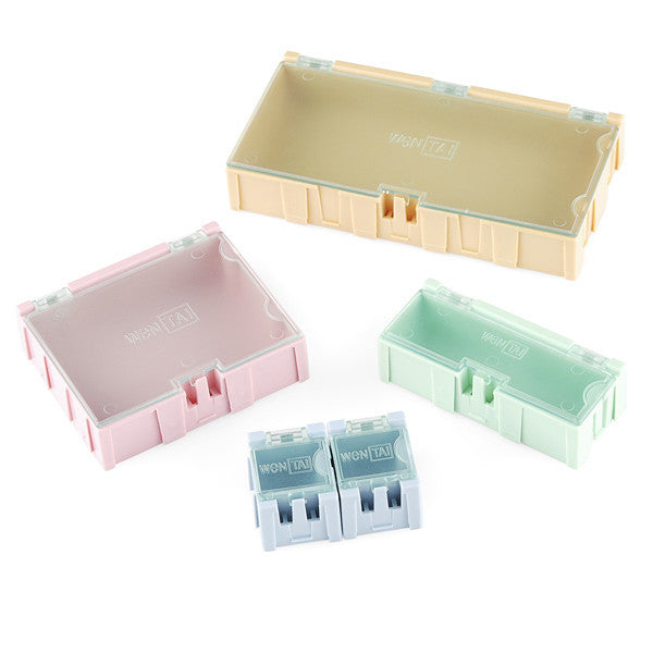 Tanotis - SparkFun Modular Plastic Storage Box - Small (10 pack) Organization - 5