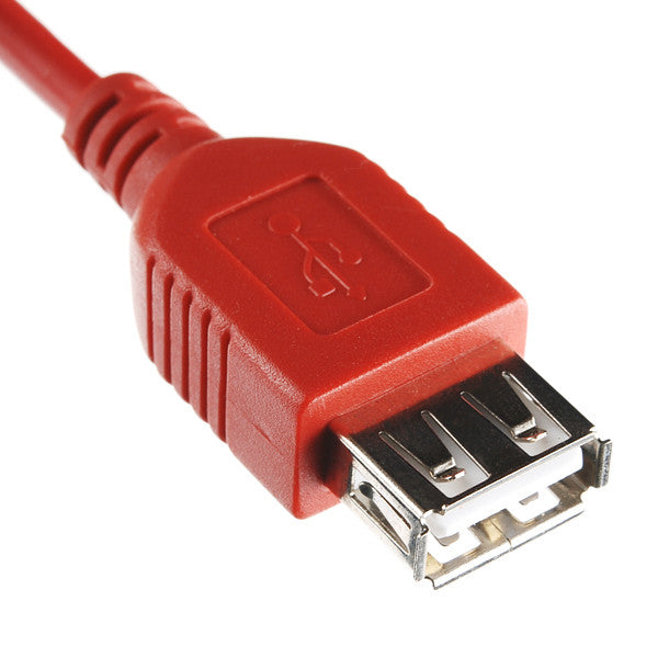 Tanotis - SparkFun USB OTG Cable - Female A to Micro 4" - 3