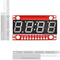 Tanotis - SparkFun 7-Segment Serial Display - White 7-Segment, Sparkfun Originals - 2