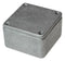 CAMDENBOSS RTM5001/11-NAT IP54 Die Cast Aluminium Project Box - 50x50x31mm