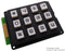 MULTICOMP MCAK304NBWB Keypad, 20 mA, 24 V, 3 x 4, Matrix, 12