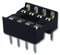 MULTICOMP MC-2227-08-03-F1 IC & Component Socket, MC-2227 Series, DIP Socket, 8 Contacts, 2.54 mm, 7.62 mm