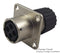 ITT CANNON TNM0S10-0004S1L Circular Connector, Trident Neptune Metal Series, Panel Mount Receptacle, 4 Contacts, Crimp Socket