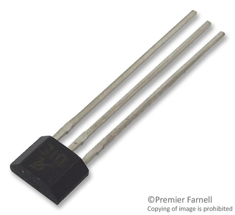 ALLEGRO MICROSYSTEMS A1101EUA-T Hall Effect Switch, Unipolar Switch, Switch, 175 G, 10 G, 3.8 V, 24 V, SIP