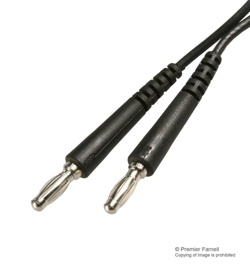 DESCO 19641 TEST LEAD SET, BLACK