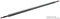 WIHA 269 HEX1,3/1,3 Screwdriver Blade, Reversible, System-6, Hexagon, Ball End, 1.3mm x 120mm