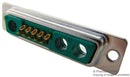 HARTING 09 69 311 5133 Combination Layout D Sub Connector, Mixed Signal, D Sub-M Series, DB-13W3, Plug, 10 Contacts, 3