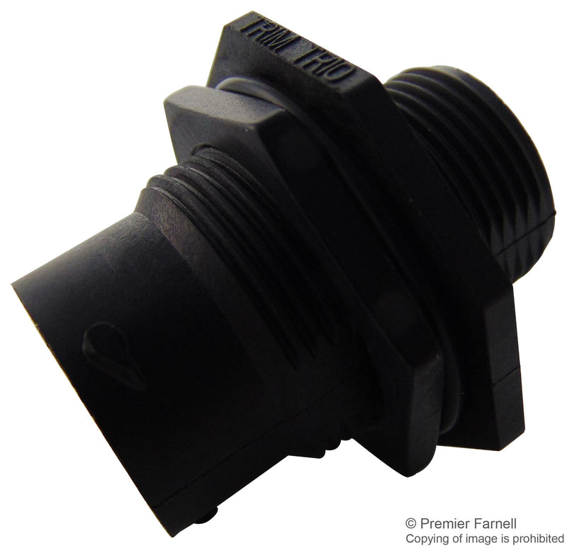 SOURIAU UTS7124P Circular Connector, Trim Trio UTS Series, Jam Nut Receptacle, 4 Contacts