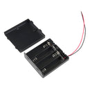 Tanotis - SparkFun Battery Holder 4xAA with Cover and Switch Batteries - 1