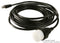 BULGIN PX0837/5M00 Ethernet Cable, Patch Lead, Cat5e, RJ45 Buccaneer Plug to RJ45 Plug, Black, 5 m