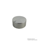 Multicomp 32S-2D 32S-2D Knob Round Shaft 6.35 mm Aluminium With Top Indicator Line 32