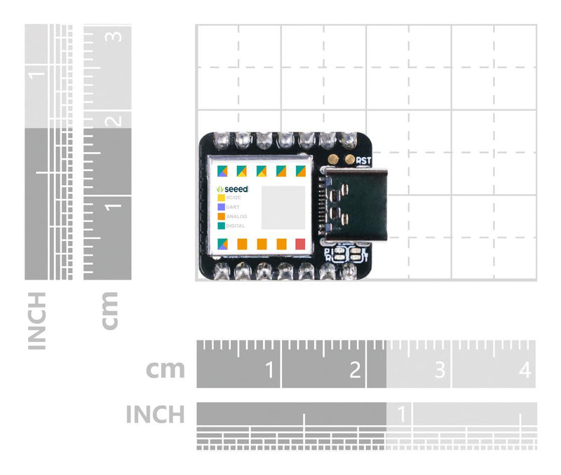 Seeed Studio 102010388 Development Board Xiao SAMD21G18 ARM Cortex-M0+ Arduino New
