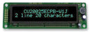 NORITAKE ITRON CU20025-UW1J VFD MODULE, 2X20, 5MM