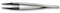 IDEAL-TEK 242CFR.SA Tweezer, Replaceable Tips, ESD, 130 mm, Stainless Steel Body, Carbon Fibre Tip