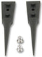 IDEAL-TEK A5CP Spare Tips, ESD, Stainless Steel Body, Plastic Tip