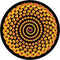 Rosco Standard Color Glass Spectrum Gobo #86644 Spiral Bling (86mm = 3.4")