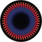 Rosco Standard Color Glass Spectrum Gobo #86640 Tron Descent (86mm = 3.4")