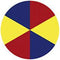 Rosco Standard Color Glass Spectrum Gobo #86662 Beachball (86mm = 3.4")