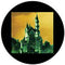 Rosco Standard Color Glass Spectrum Gobo #86681 Malachite Oz (86mm = 3.4")
