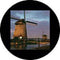 Rosco Standard Color Glass Spectrum Gobo #86679 Pigalles (86mm = 3.4")