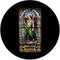 Rosco Standard Color Glass Spectrum Gobo #86677 Raphael Stained Glass (86mm = 3.4")