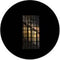 Rosco Standard Color Glass Spectrum Gobo #86691 Bannister Window (86mm = 3.4")