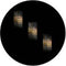 Rosco Standard Color Glass Spectrum Gobo #86692 Tri Windows (86mm = 3.4")