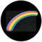 Rosco Standard Color Glass Spectrum Gobo #86714 Beauty's Rainbow (86mm = 3.4")