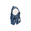PortaBrace VV-M Videographer Vest (Extra Extra Large, Blue)