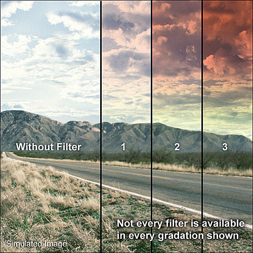 Tiffen 77mm Scenic Enhancement Kit 3 - Sunset Color Grad 2, Enhancing Filter, Color Grad ND .6 Filters