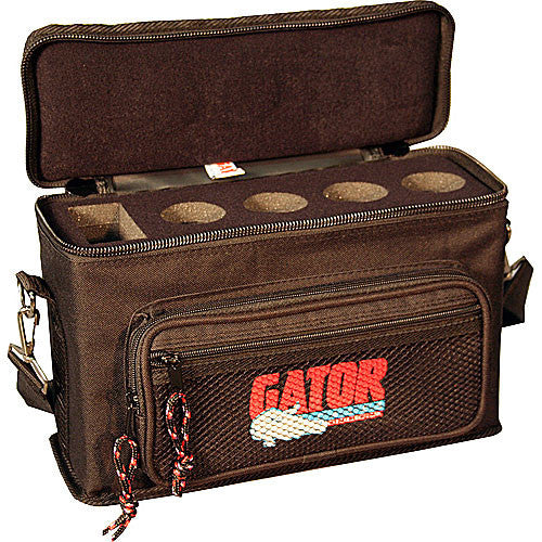 Gator Cases GM-4 4 Drop Mic Padded Bag