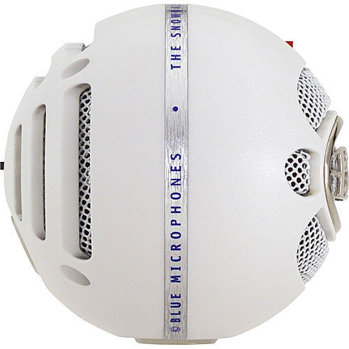 Blue Snowball USB Condenser Microphone with Accessory Pack (White)