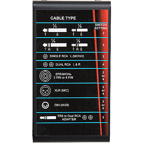Galaxy Audio JIB/CT Jacks in the Box Cable Tester