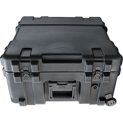 SKB 3R2222-12B-CW Roto-molded Mil-Standard Utility Case with Wheels and Cube foam Interior