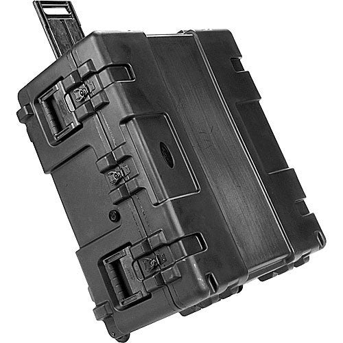 SKB 3R3025-15B-CW Roto-Molded Mil-Standard Utility Case with Cubed Foam Interior and wheels