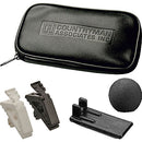 Countryman EMW Omnidirectional Lavalier Microphone with Flat Frequency Response for Sennheiser Transmitters with a 1-pin Lemo Connector (Black)