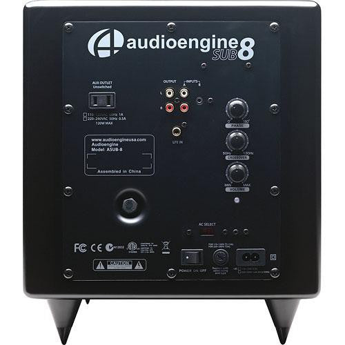Audioengine AS8B Powered Subwoofer (Black)