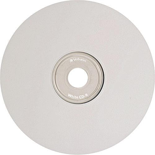 Verbatim CD-R 700MB 52x Write Once Blank White Surface Recordable Compact Disc (Spindle Pack of 100)