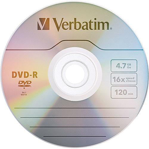 Verbatim DVD-R 4.76GB 16X (100)
