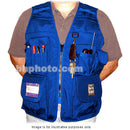 PortaBrace VV-M Videographer Vest (Extra Extra Large, Blue)