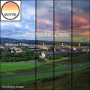 Tiffen 4 x 5.65" 1 Skyfire Graduated Filter (Vertical Orientation)
